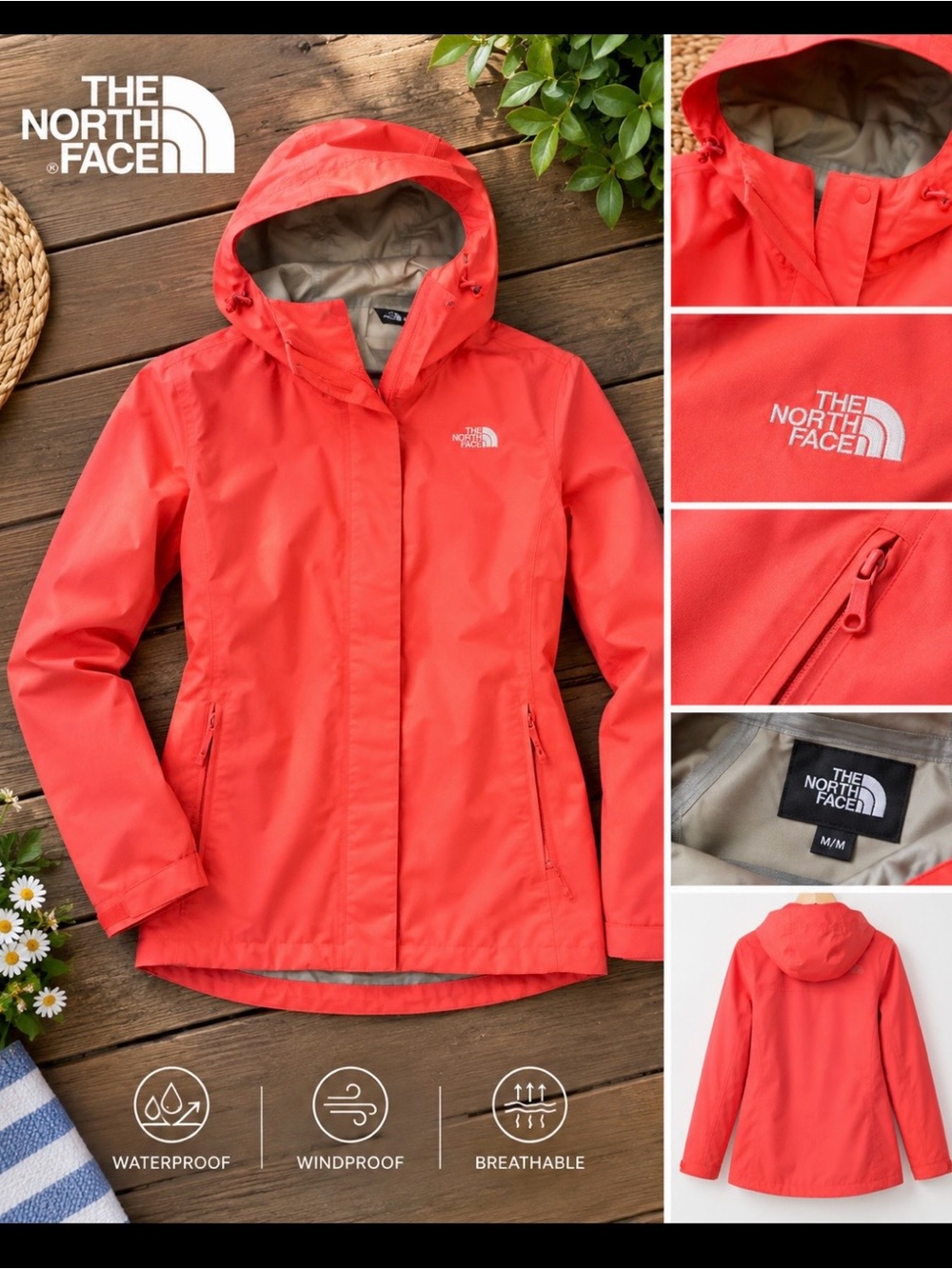 The North Face Women’s Raincoat.